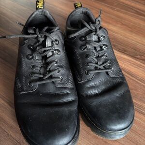 Dr. Martens Black Leather Sneakers